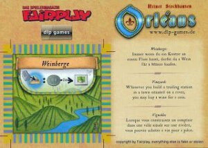 Orléans: Weinberge board game cover