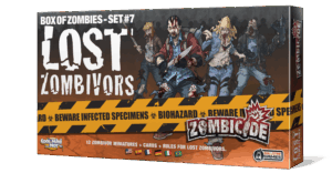 Zombicide: Box of Zombies – Set #7: Lost Zombivors board game cover