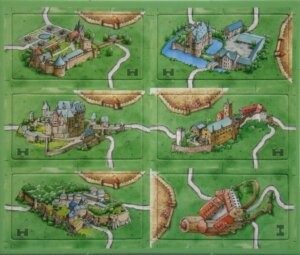 Carcassonne: Castles in Germany board game cover