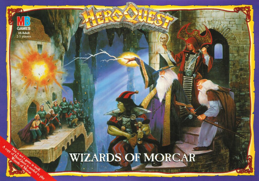 HeroQuest: Wizards of Morcar board game cover