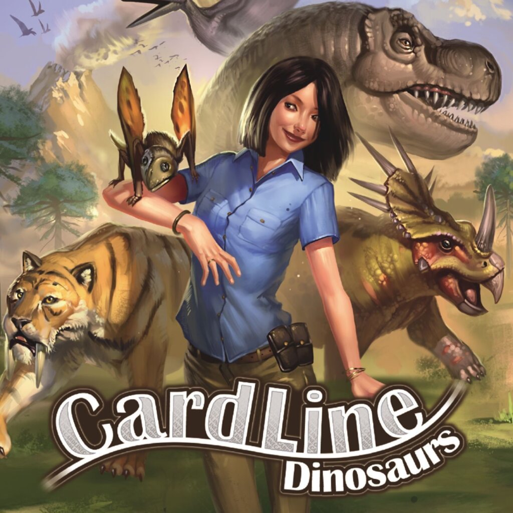 Cardline: Dinosaurs board game cover