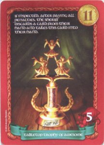 Sheriff of Nottingham: Tabletop Trophy of Awesome board game cover