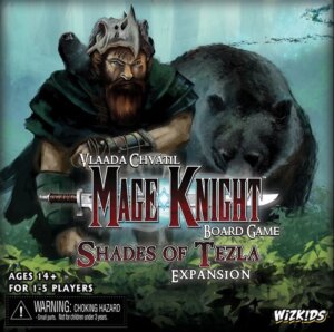Mage Knight Board Game: Shades of Tezla Expansion board game cover