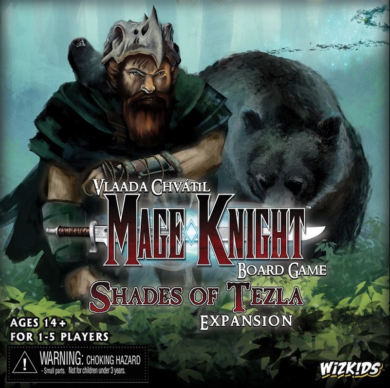 Mage Knight Board Game: Shades of Tezla Expansion board game cover