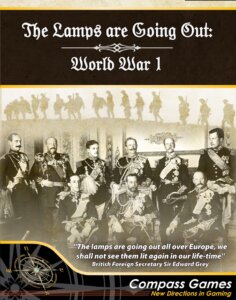 The Lamps are Going Out: World War I board game cover