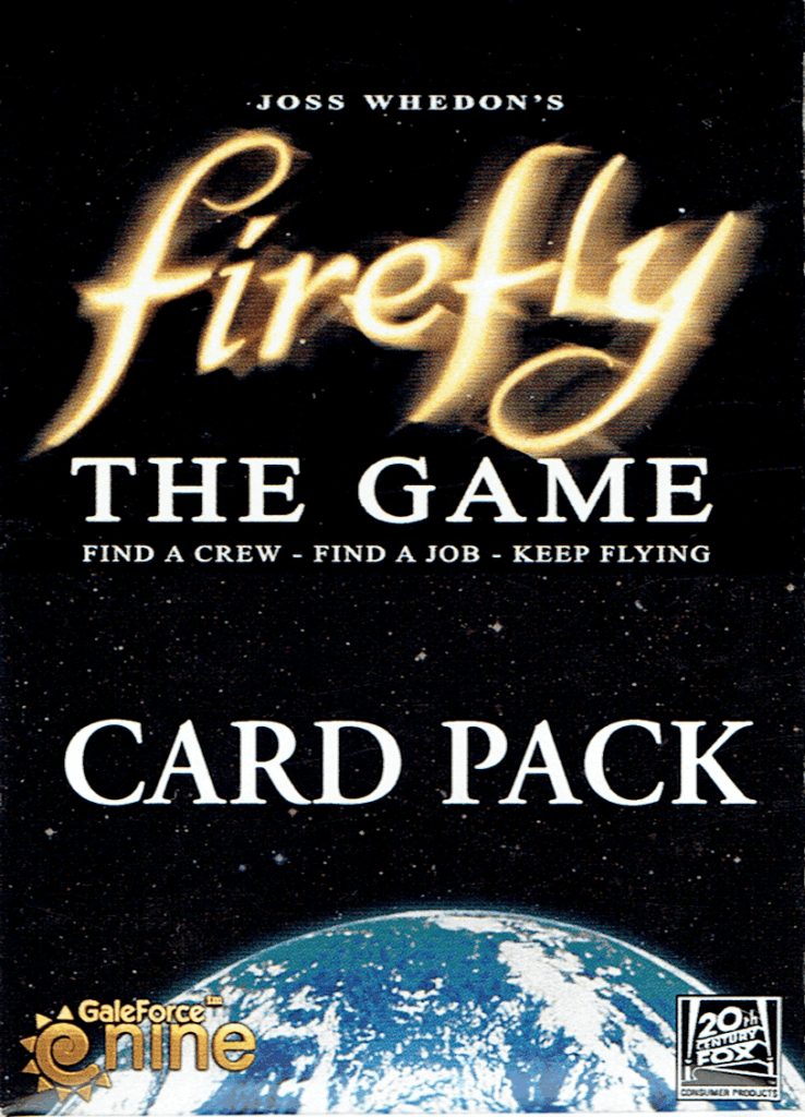 Firefly: The Game – Card Pack board game cover