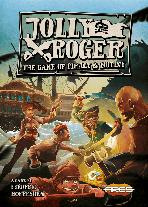 Jolly Roger: The Game of Piracy & Mutiny board game cover