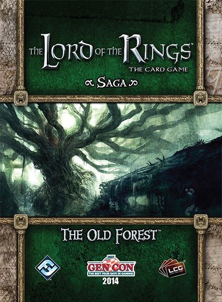 The Lord of the Rings: The Card Game – The Old Forest board game cover