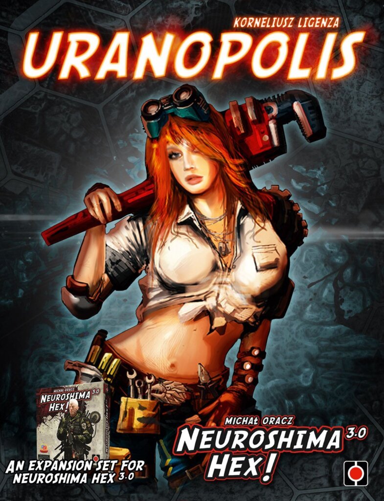 Neuroshima Hex! 3.0: Uranopolis board game cover