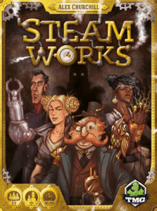 Steam Works board game cover