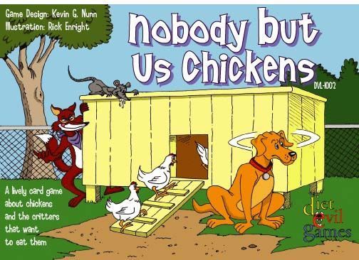 Nobody but Us Chickens board game cover