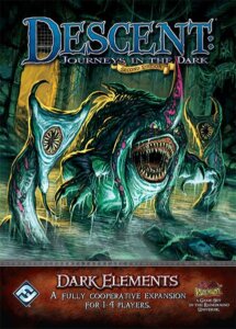 Descent: Journeys in the Dark (Second Edition) – Dark Elements board game cover