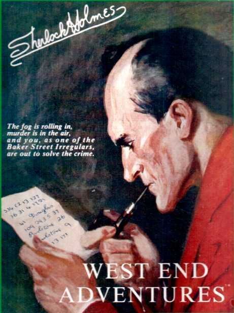 Sherlock Holmes: West End Adventures board game cover