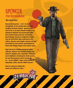 Zombicide Survivor: Spencer board game cover