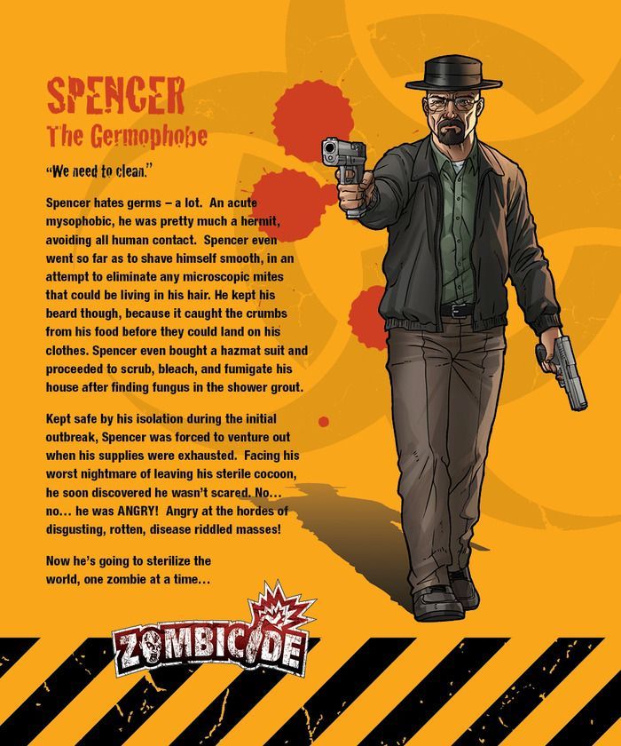 Zombicide Survivor: Spencer board game cover