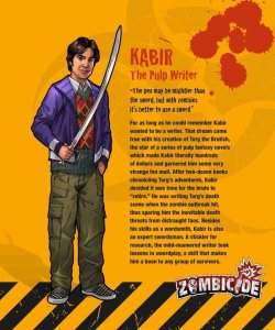 Zombicide Survivor: Kabir board game cover