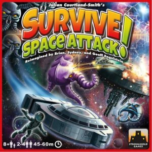Survive: Space Attack! board game cover