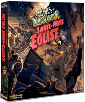 Heroes of Normandie: Sainte-Mere Eglise board game cover