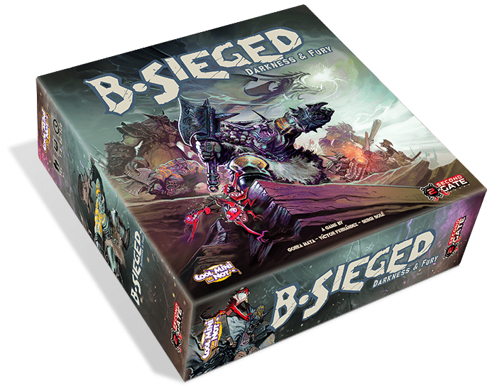 B-Sieged: Darkness & Fury board game cover