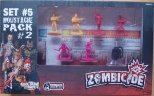 Zombicide Set #5: Moustache Pack #2 board game cover