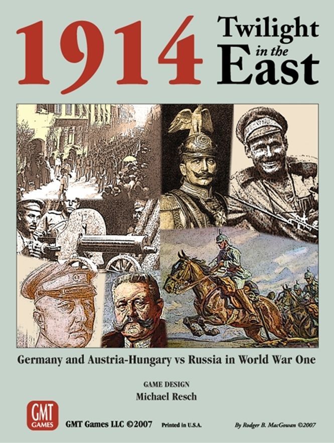 1914: Twilight in the East board game cover