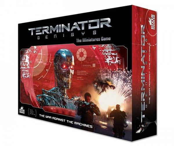 Terminator Genisys: The Miniatures Game – The War Against The Machine board game cover