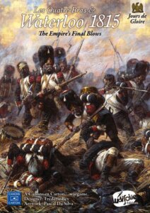 Les Quatre-Bras & Waterloo 1815: The Empire’s Final Blows board game cover