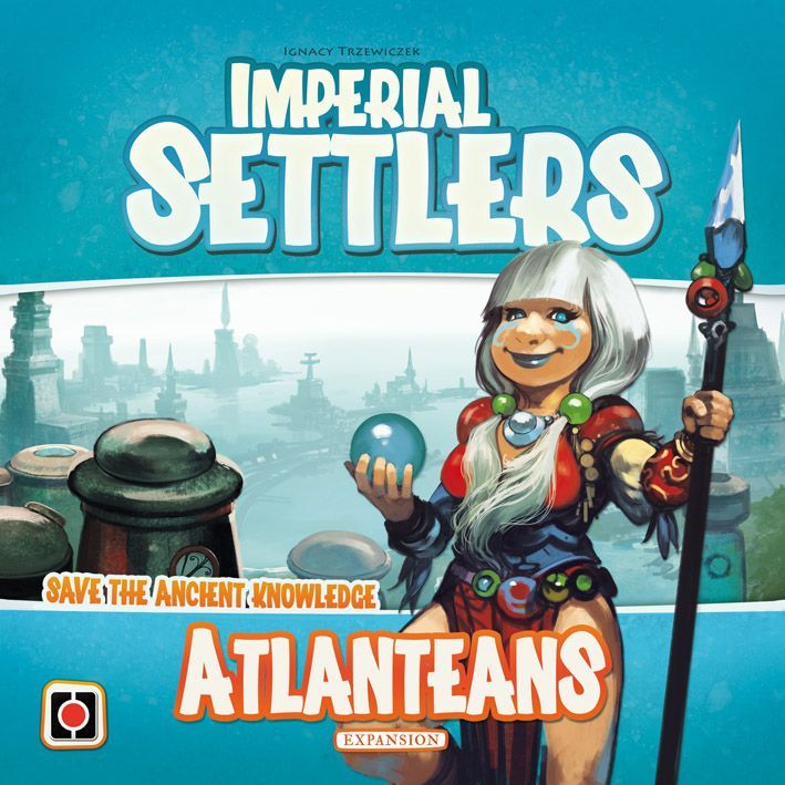 Imperial Settlers: Atlanteans board game cover