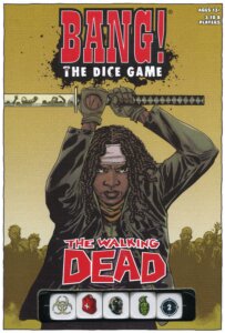 Bang! The Dice Game: The Walking Dead board game cover