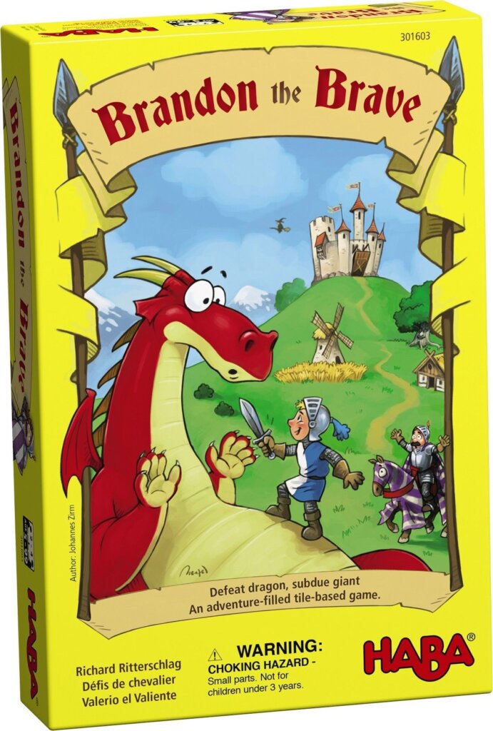 Brandon the Brave board game cover