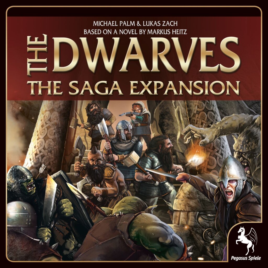 The Dwarves: The Saga Expansion board game cover