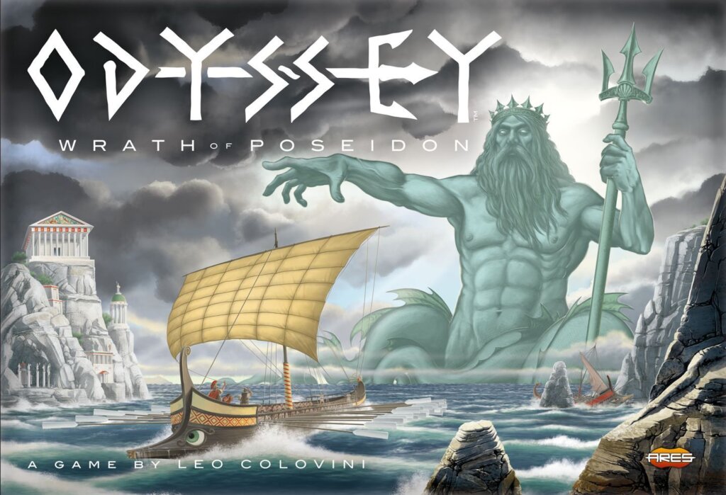 Odyssey: Wrath of Poseidon board game cover