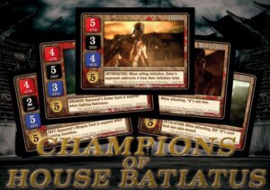 Spartacus: Champions of House Batiatus Card Set board game cover