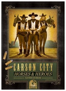 Carson City: Horses & Heroes board game cover