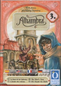 Alhambra: The Thief’s Turn board game cover