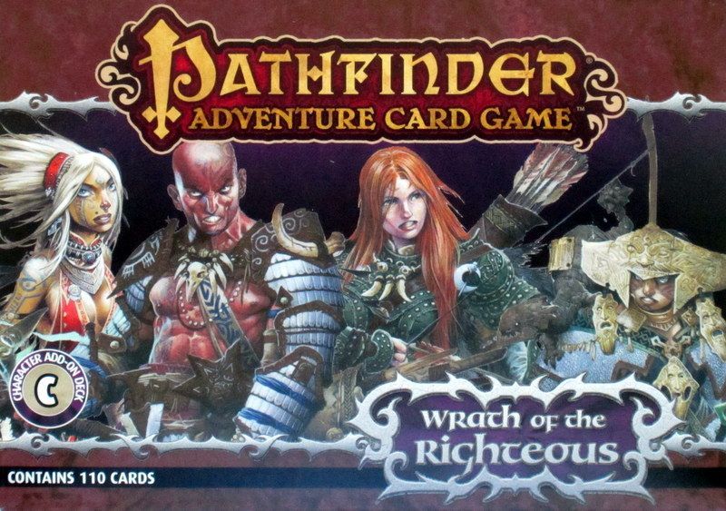 Pathfinder Adventure Card Game: Wrath of the Righteous – Character Add-On Deck board game cover