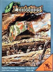 Landships! Tactical Weapons Innovations 1914-1918 board game cover