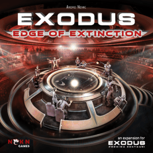 Exodus: Edge of Extinction board game cover
