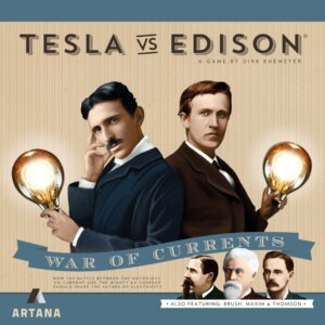 Tesla vs. Edison: War of Currents board game cover