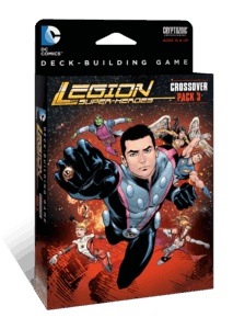 DC Deck-Building Game: Crossover Pack 3 – Legion of Super-Heroes board game cover