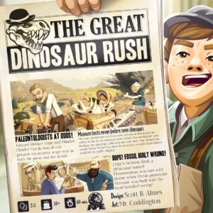 The Great Dinosaur Rush board game cover