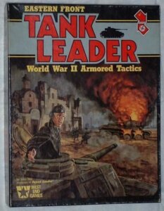 Eastern Front Tank Leader board game cover