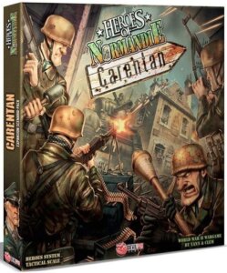 Heroes of Normandie: Carentan board game cover