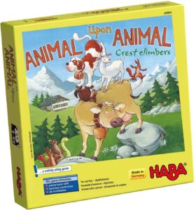Animal Upon Animal: Crest Climbers board game cover