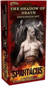 Spartacus: The Shadow of Death Expansion Set board game cover