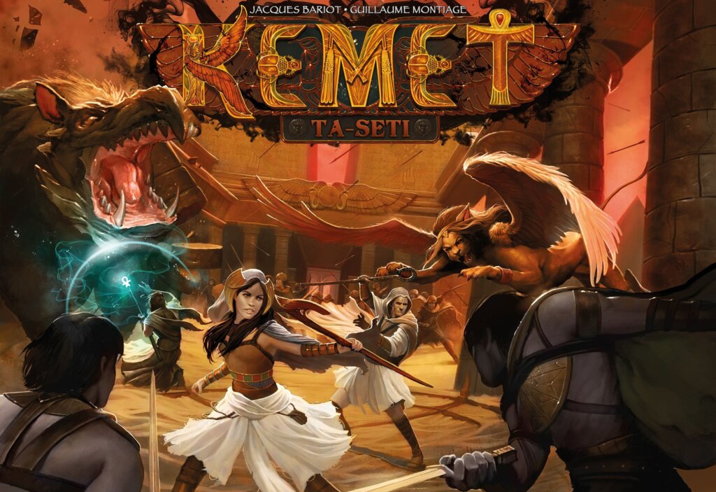 Kemet: Ta-Seti board game cover