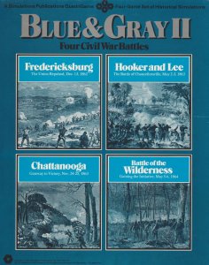 Blue & Gray II: Four Civil War Battles board game cover