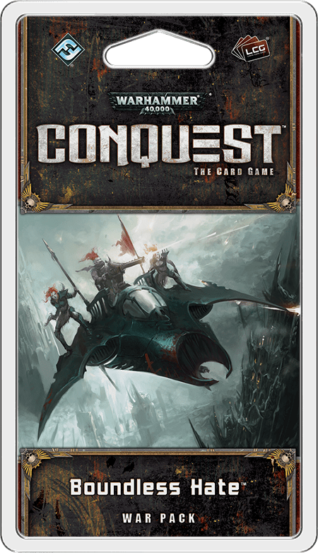 Warhammer 40,000: Conquest – Boundless Hate board game cover