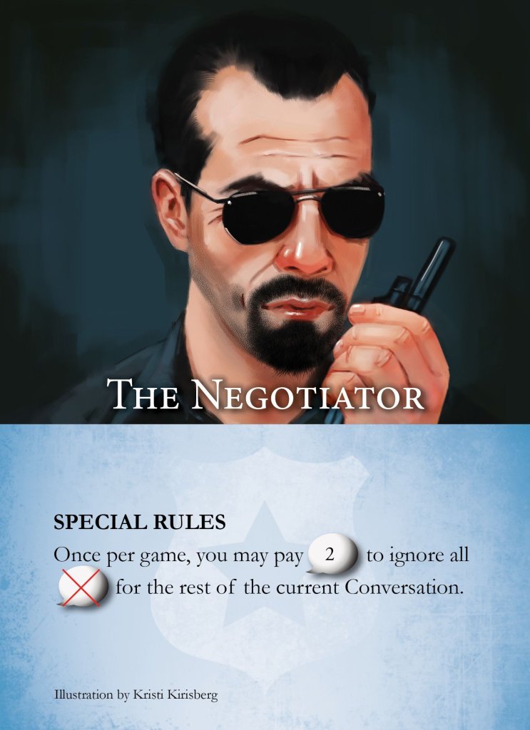 Hostage Negotiator: Negotiator Cards – Series 1 board game cover