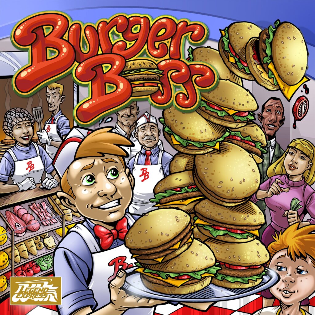 Burger Boss board game cover
